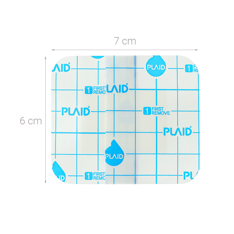 Gạc dán vô trùng không thấm nước Plaid Vafw6070 (6 x 7cm) hộp 50 miếng - 8